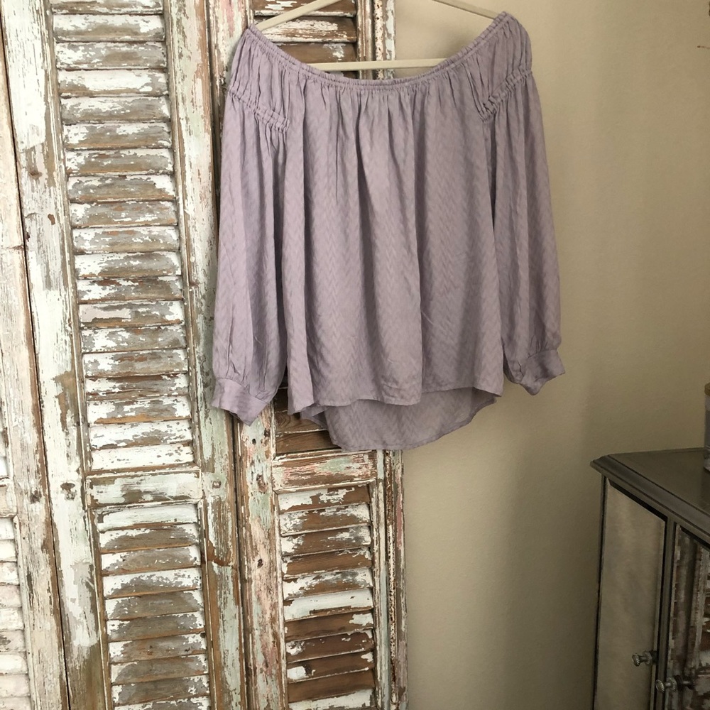 LAVENDER TOP BY MUSTARD SEED.